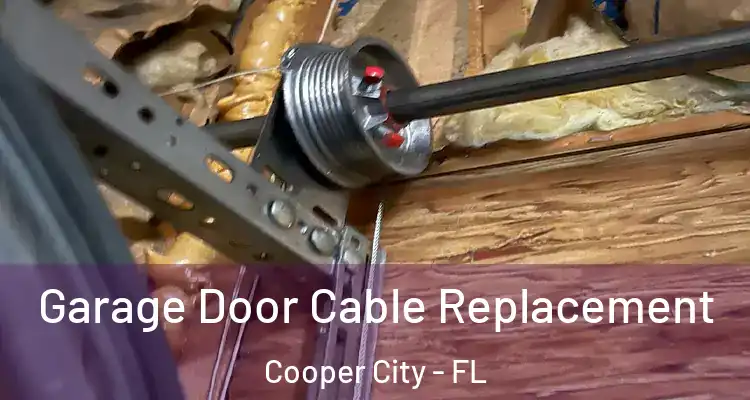  Garage Door Cable Replacement Cooper City - FL