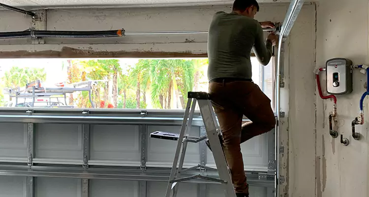 Garage Door Tension Spring Replacement in Cooper City, FL