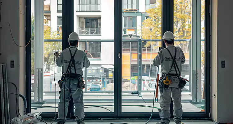 French Glass Panel Doors Repair in Cooper City, FL