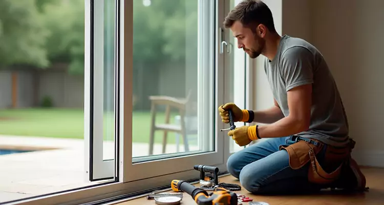 Squeaky Sliding Patio Doors in Cooper City, FL