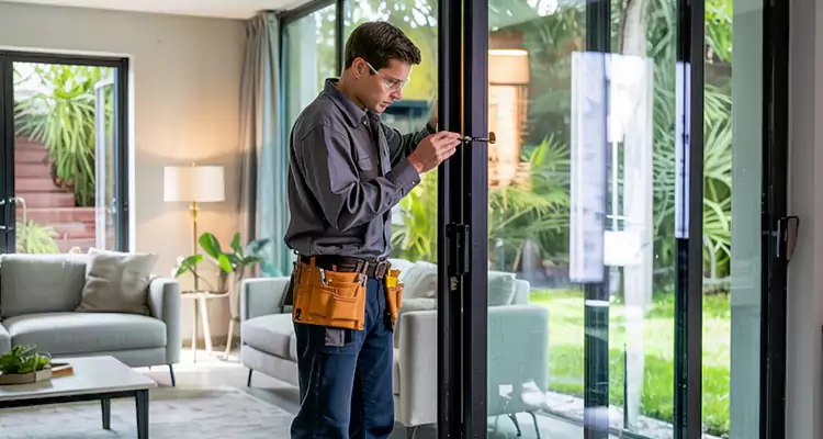 Sliding Door Jamb Lock Repair in Cooper City, FL