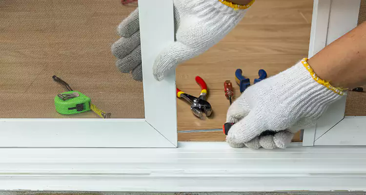 Sliding Glass Door Off Rails Repair in Cooper City, FL
