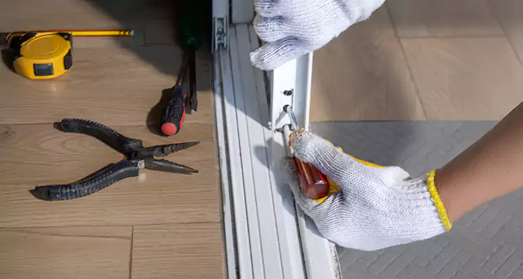 Closet Sliding Door Track Repair in Cooper City, FL