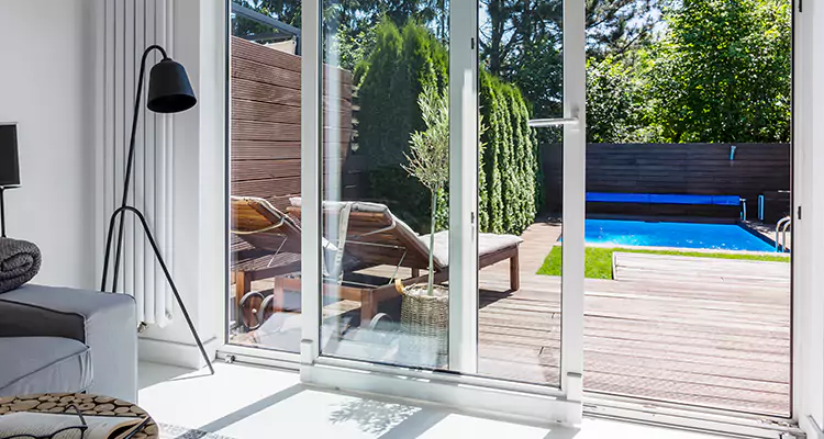 Fixing A Sliding Screen Door Roller in Cooper City, FL