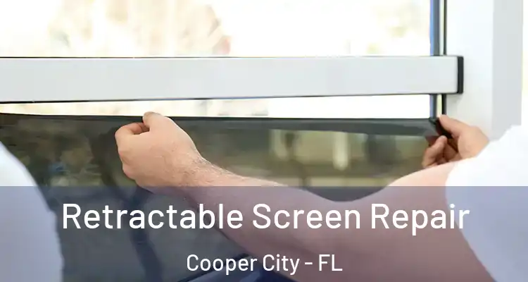  Retractable Screen Repair Cooper City - FL